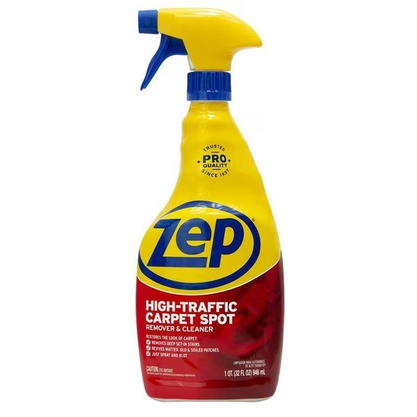 Pleasant Scent Carpet Cleaner 32 oz Liquid, Zep, Mfr#: ZUHTC32
